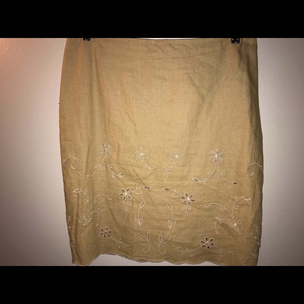 Tan Beige Skirt